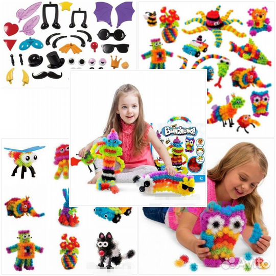 Конструктор Bunchems банчемс 600дет