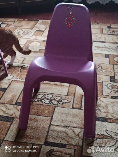 Детский стол и стул(пластишка)