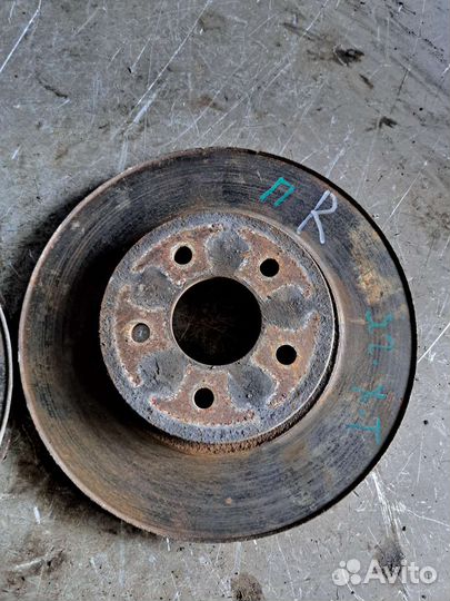 Диск тормозной передний на Jaguar X Type