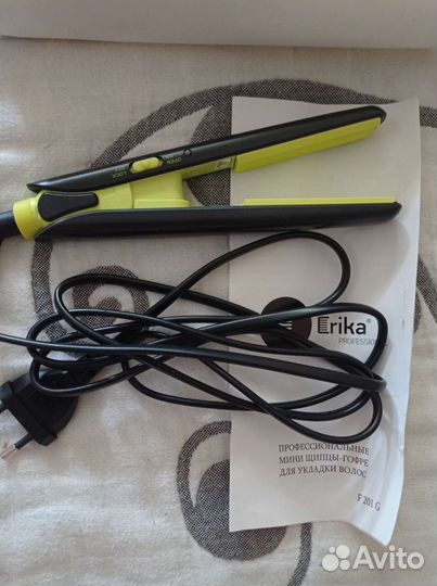 Мини-щипцы гофре для укладки волос Erika F 201g