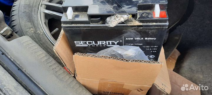 Аккумулятор 12v 17ah