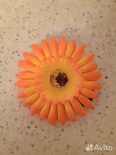 Заколка цветок