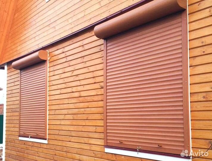 Рольставни на окна наружные