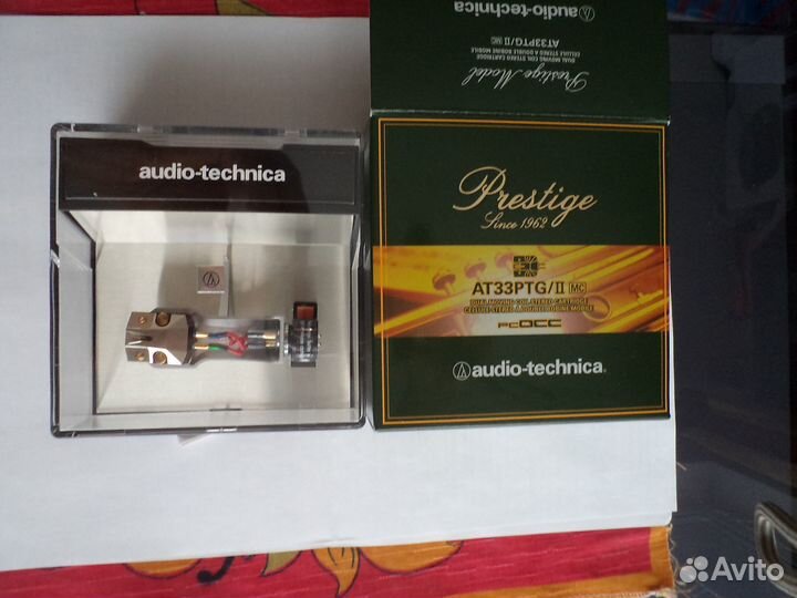 Audio Technica 33 PTG/II (MC) Новая +Шел