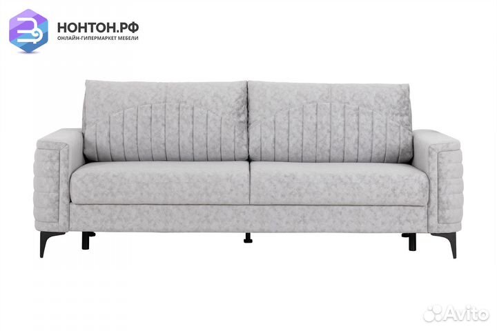 Диван тик-так Руди светло-серый