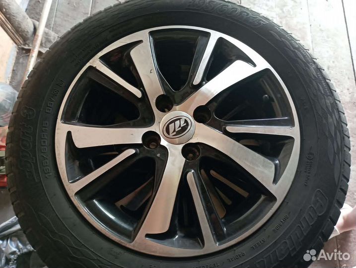 Литые диски r15 4 100