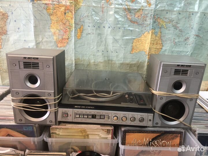 Проигрыватель - Вега-109-стерео