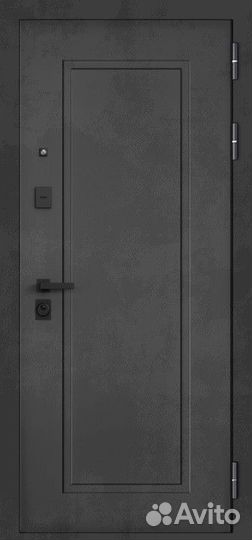 Стальная дверь с зеркалом