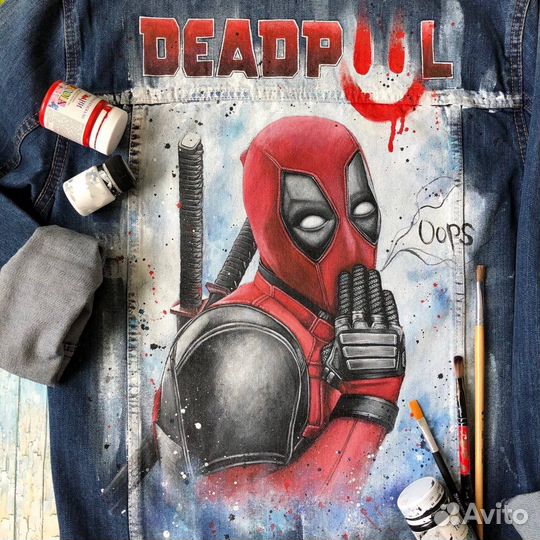 Роспись одежды и обуви на заказ