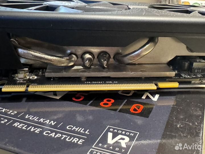 Sapphire AMD Radeon RX 580 nitro+ OC 8GB