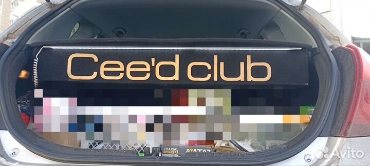 Корб-полка на KIA ceed Ed хэтчбек