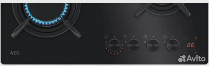 Газовая варочная панель AEG HKB64453NB