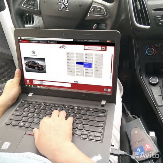 Диагностика авто Пежо Ситроен