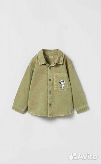 Джинсовая Рубашка zara