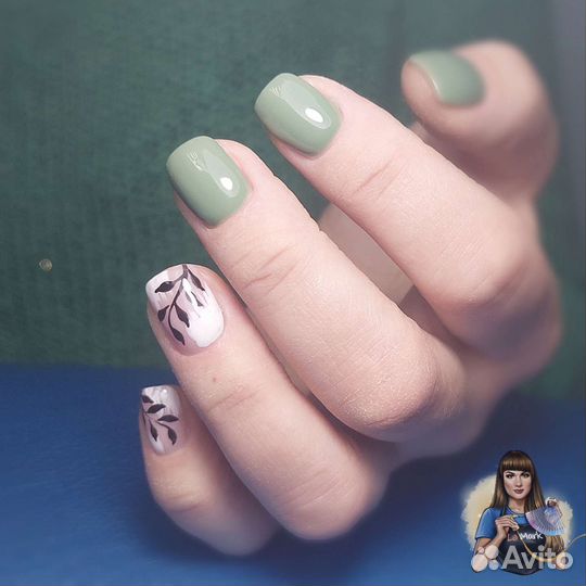 Маникюр с покрытием