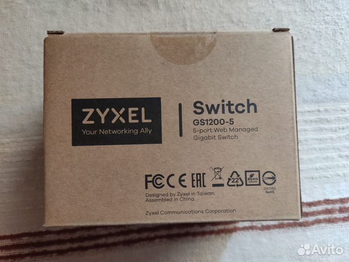 Новый Коммутатор zyxel