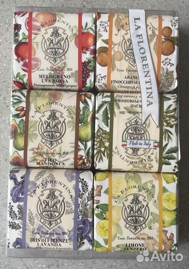 Подарочный набор мыла (Италия)