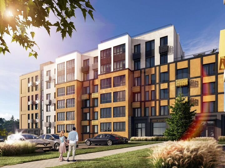 2-к. квартира, 67 м², 5/6 эт.