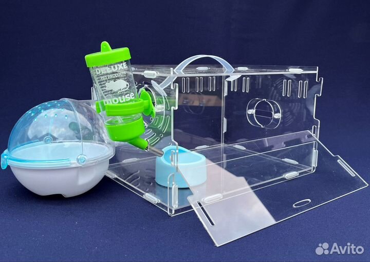 Клетка для хомяка акриловая