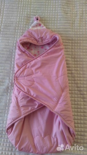 Детский конверт на выписку