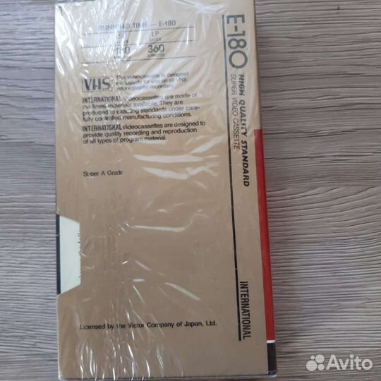 Видеокассета новая пр-во Япония