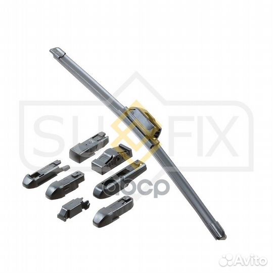 Щетка стеклоочистителя бескаркасная, 400мм 400