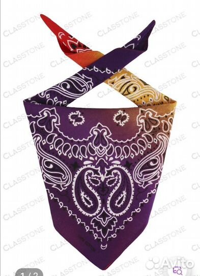 Новая бандана платок 55 см
