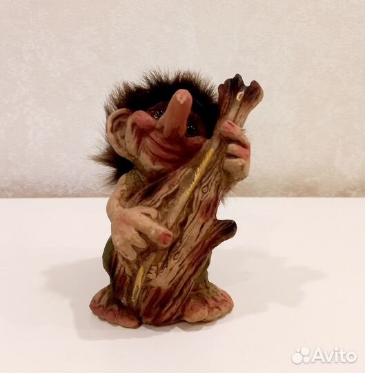 Тролль-с барельефом Ny Form 14см.Норвегия