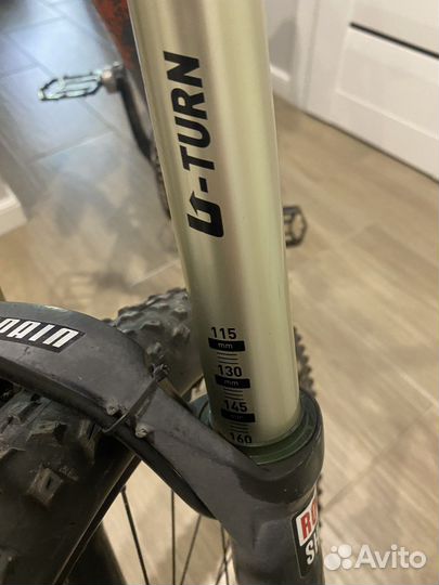 Jamis komodo custom 160mm хода