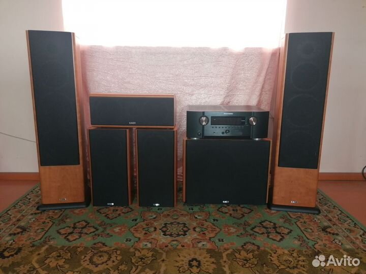 Акустические колонки 5.1 напольные