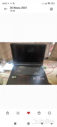 Игровой ноутбук acer nitro 5