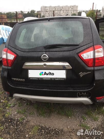 Nissan Terrano 2.0 AT, 2016, битый, 70 000 км
