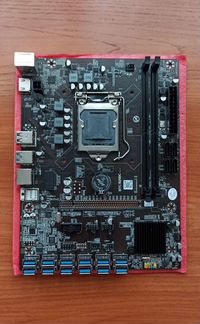 Материнская плата B250C BTC на 12карт для майнинга