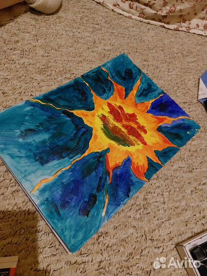 Рисунок акрил