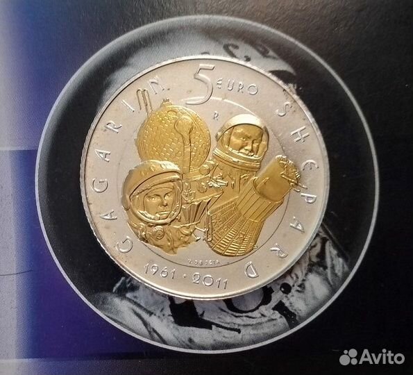 Сан-Марино 5 евро 2011 год. Серебро