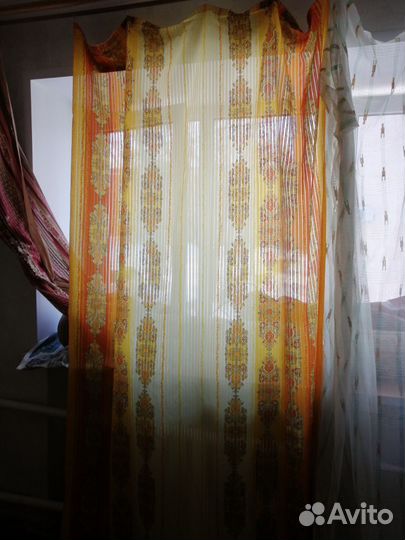 Шторы гардины 2 шт, длинные