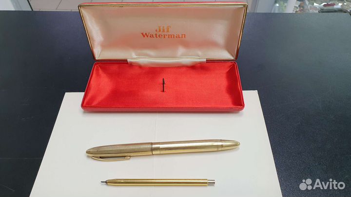 Перьевая ручка Sheafer кор.JIF waterman 50 годы
