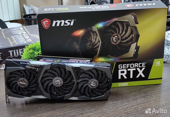 Видеокарта MSI GeForce RTX 2080 Gaming X Trio 8G
