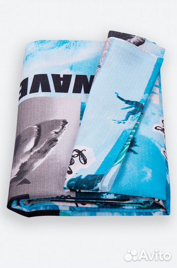 Пляжная вафельная простыня