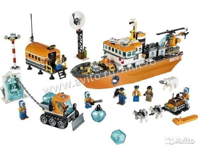 Конструктор Urban Арктический ледокол 10443
