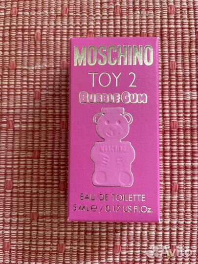 Парфюм moschino toy 2 bubble gum