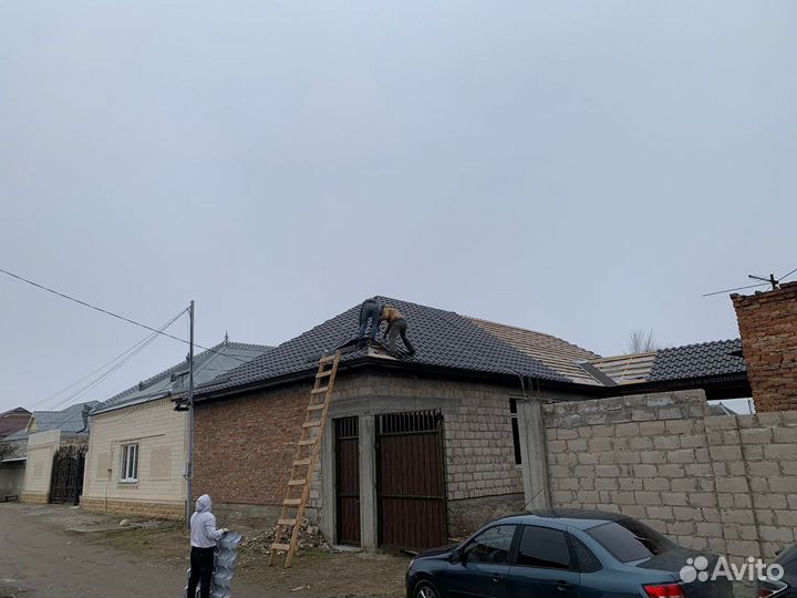 Крыша кровельные работы