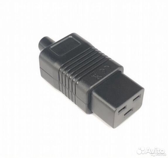 Штекер/вилка/разъём C19 16A 250v