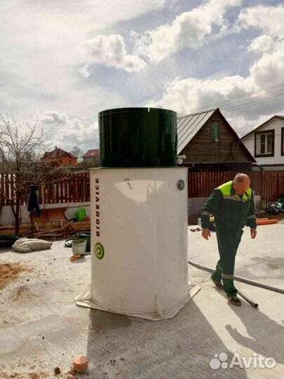 Установка септика под ключ Биодевайс