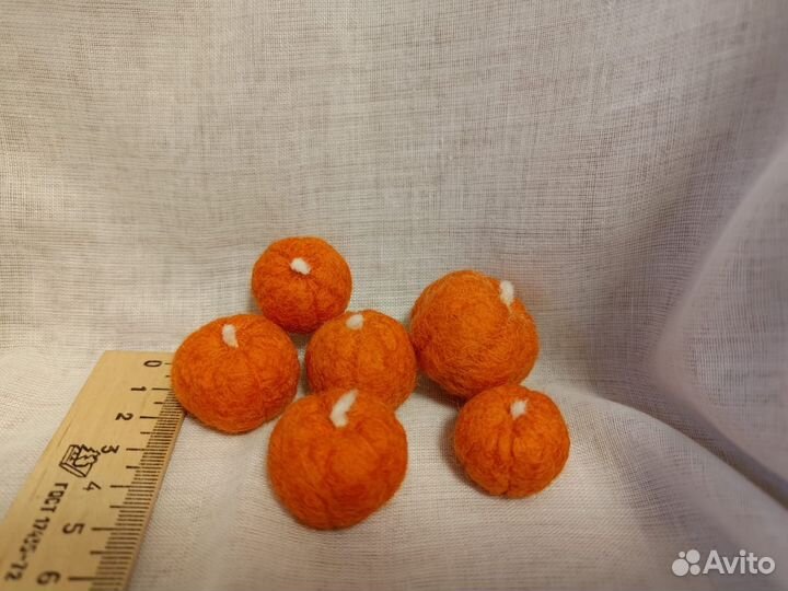 Тыквы декоративные 6 шт