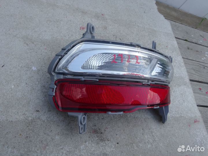 Фонарь противотуманный задний левый Kia Sportage