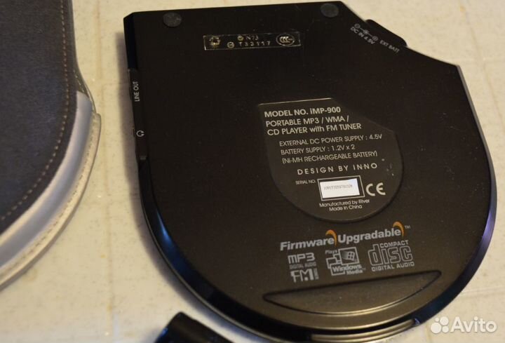 CD/MP3 плеер iRiver IMP-900 с оригинальным чехлом