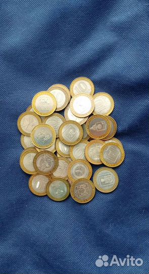 Монеты 10 руб. биметалл