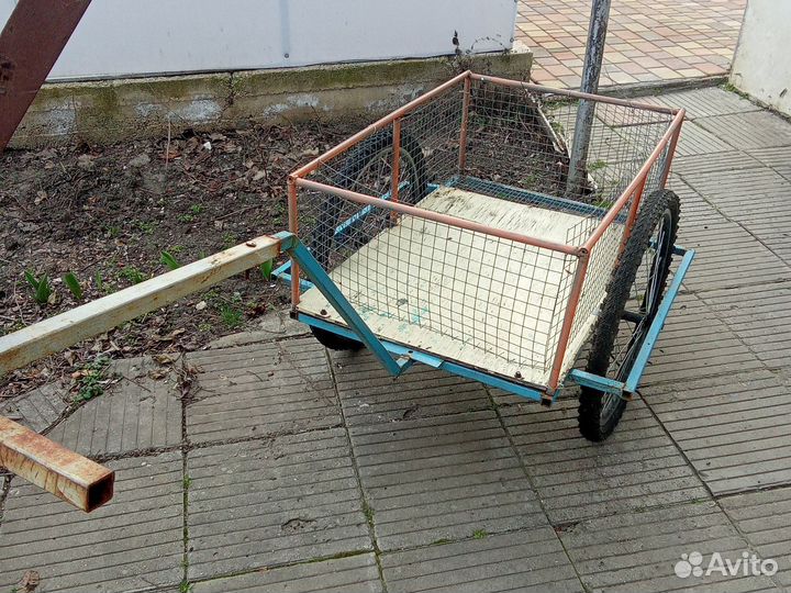 Велоприцеп, можно на мапед