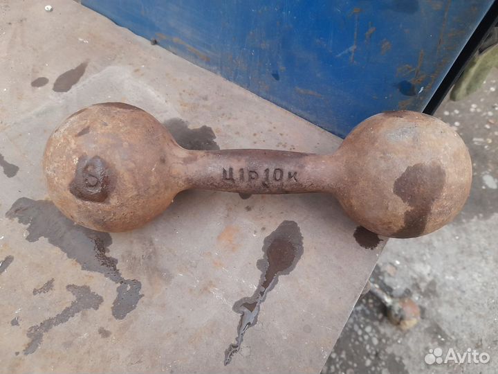 Гантели разные 10кг - 0.25кг